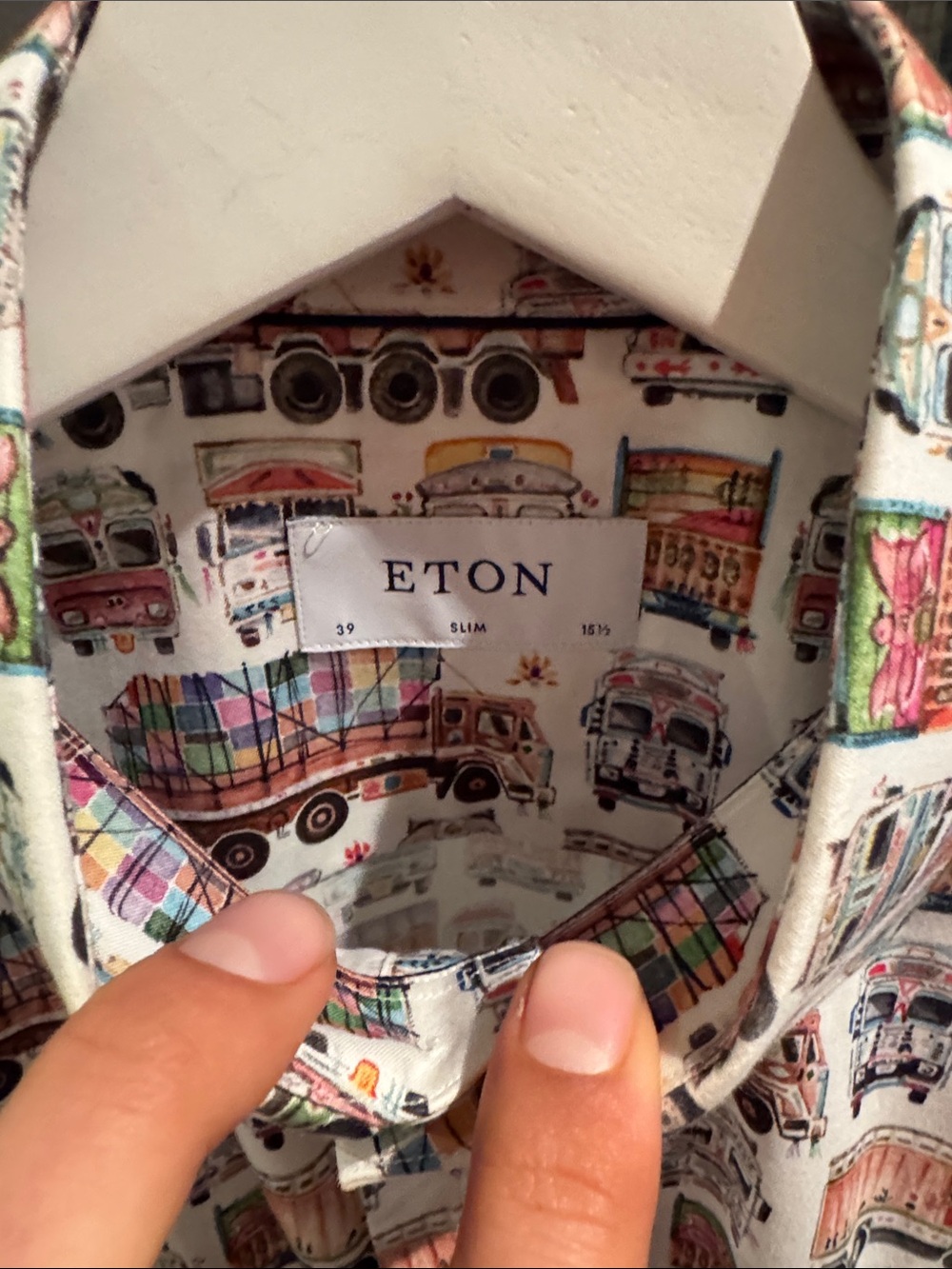 ETON trucks & RVs print shirt - Picture 3 of 6